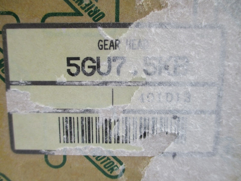 ORIENTAL MOTOR 5GU7.5KB NSMP