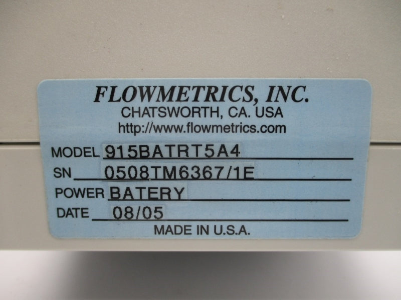 FLOWMETRICS 915BATRT5A4 NSNP