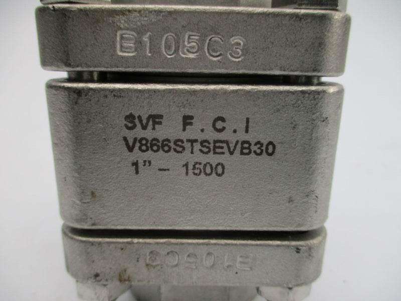 SVF FLOW CONTROLS V866STSEVB30 1" NSNP