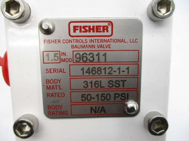 FISHER 96311 50-150PSI 1.5" NSNP