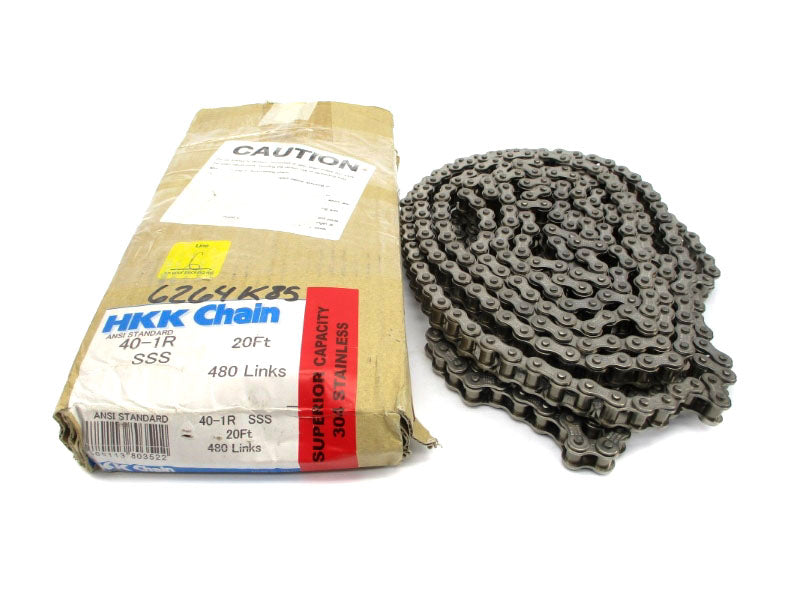 HKK CHAIN 40-1R 20' 480LINKS NSMP