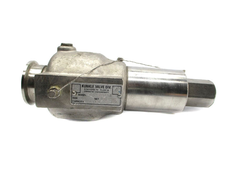KUNKLE VALVE 917ZFGV01AJE 150PSI 1-1/2" NSNP