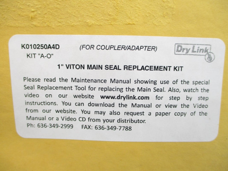 DRY LINK K010250A4D "A-O" 1" NSFS