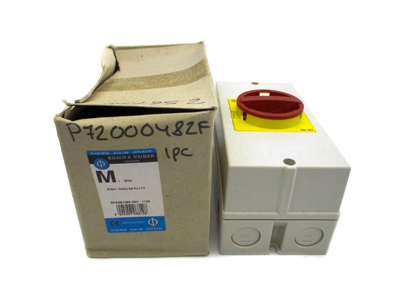 KRAUS & NAIMER KG41 T203/40KL11V NSMP