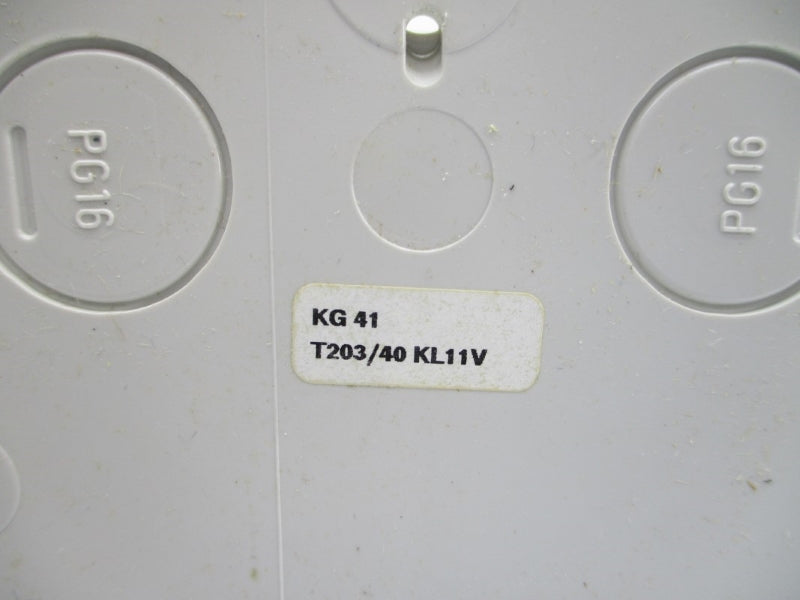 KRAUS & NAIMER KG41 T203/40KL11V NSMP