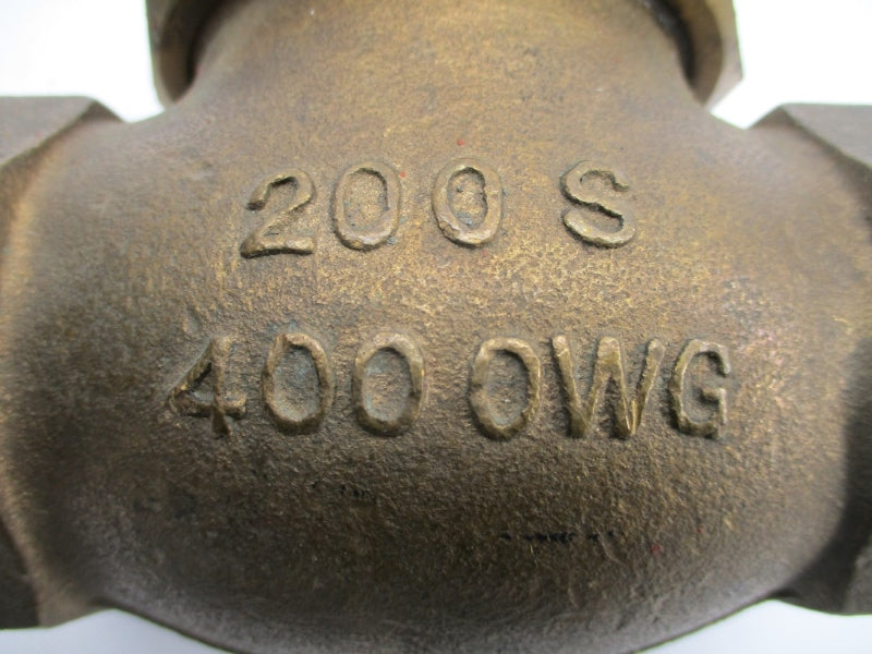 STOCKHAM B-62 200S 400OWG 1-1/2" NSNP