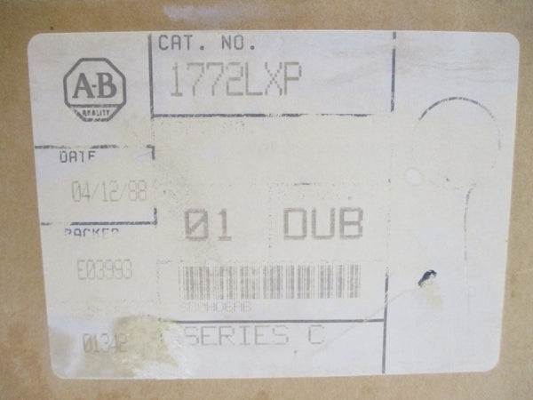 ALLEN BRADLEY 1772-LXP SER. C F/W D 120/240VAC 0.80/0.40A NSMP
