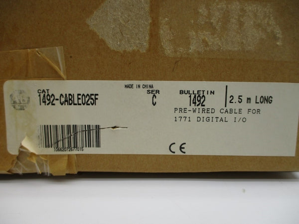 ALLEN BRADLEY 1492-CABLE025F SER. C (BR/WH) NSMP