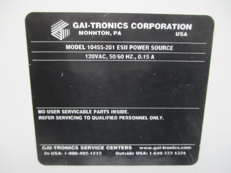 GAI-TRONICS 10455-201 120VAC 0.15A NSMP
