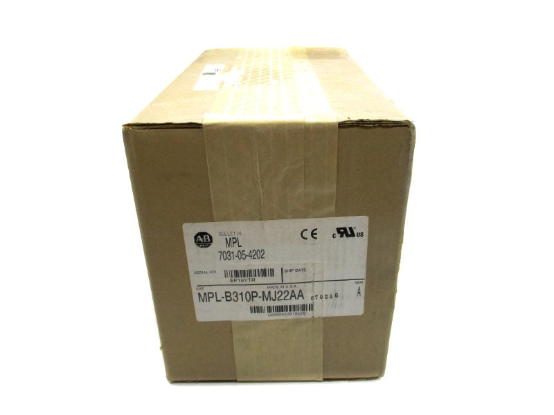 ALLEN BRADLEY MPL-B310P-MJ22AA SER. A NSFS