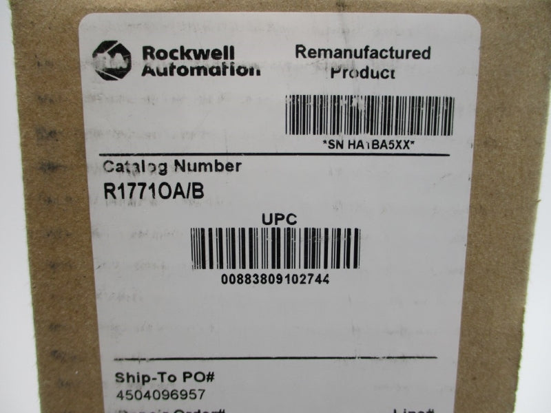 ALLEN BRADLEY 1771-OA SER. B 120VAC 1.5A REMAN
