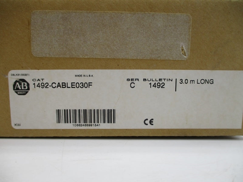 ALLEN BRADLEY 1492-CABLE030F SER. C (BR/WH) NSMP