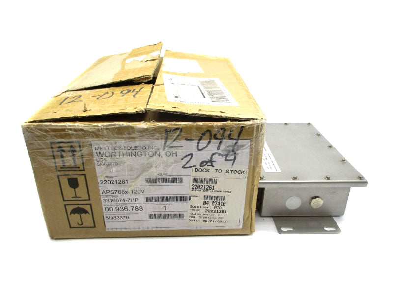 METTLER TOLEDO APS768X-120V 120VAC 0.250A NSMP