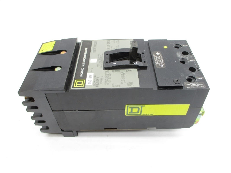 SQUARE D KA36150 SER. 2 600VAC 150A NSMP