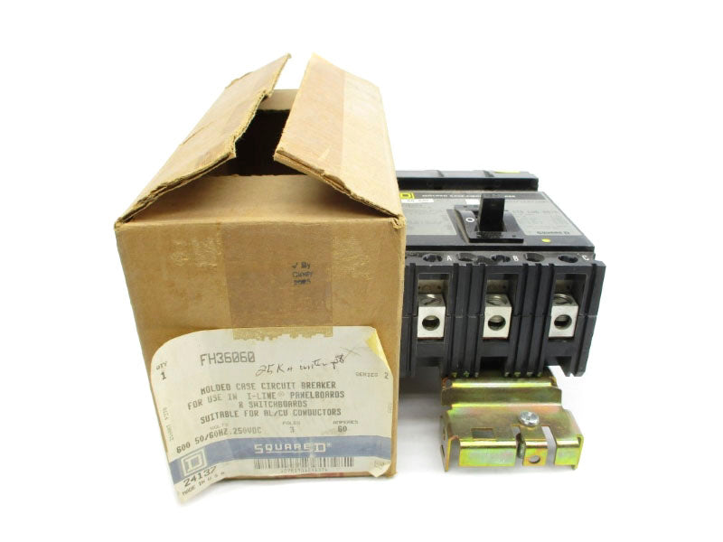 SQUARE D FH36060 SER. 2 250VDC 60A NSMP