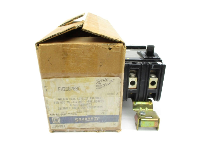 SQUARE D FH26070BC SER. 2 600VAC 70A NSMP