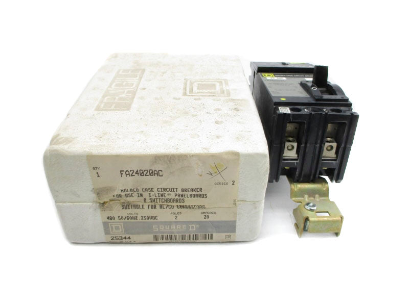 SQUARE D FA24020AC SER. 2 480VAC 20A NSMP