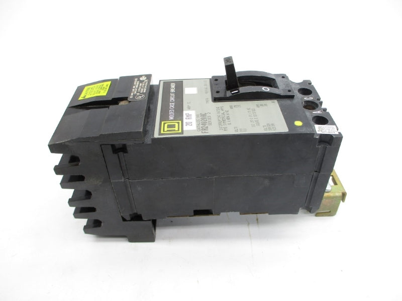 SQUARE D FA24020AC SER. 2 480VAC 20A NSMP