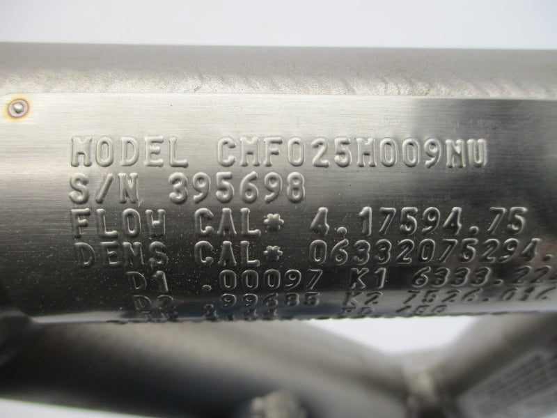 MICRO MOTION CMF025M009NU 850PSI -240-204+'C NSMP
