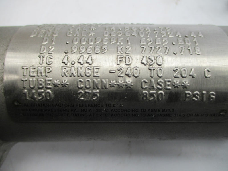 MICRO MOTION CMF050M313NU 850PSI -240-+204'C UNMP