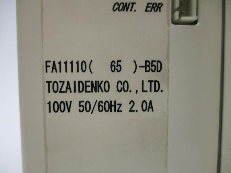 TOZAIDENKO FA11110(65)-B5D FUT-65-TZ1 100V 2.0A NSNP