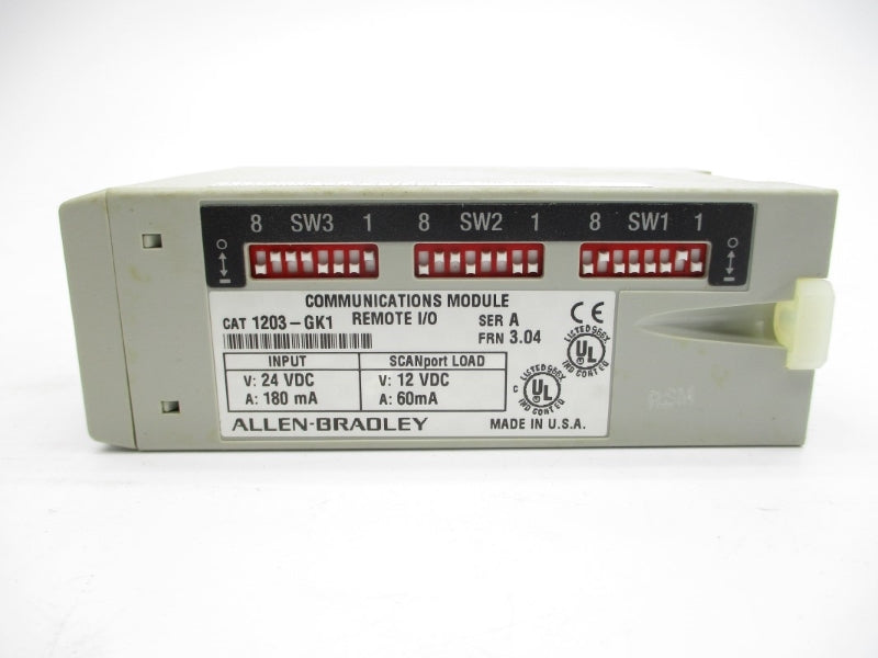 ALLEN BRADLEY 1203-GK1 SER. A F/W 3.04 24VDC (BR/WH) NSMP
