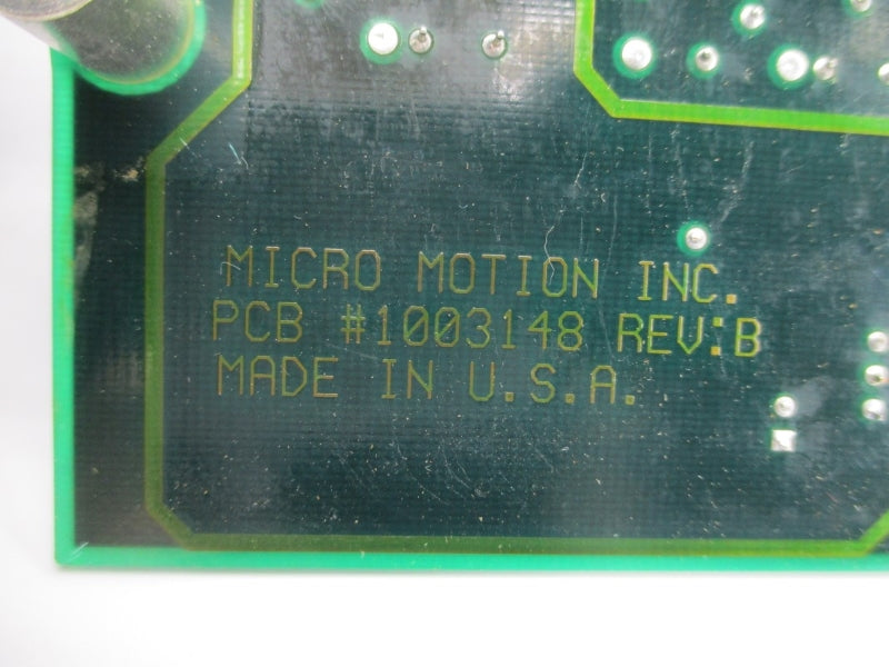 MICRO MOTION 1003148 REV. B NSNP