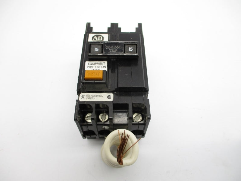 ALLEN BRADLEY 1492-MCEA215 SER. A 120/240VAC 15A NSMP