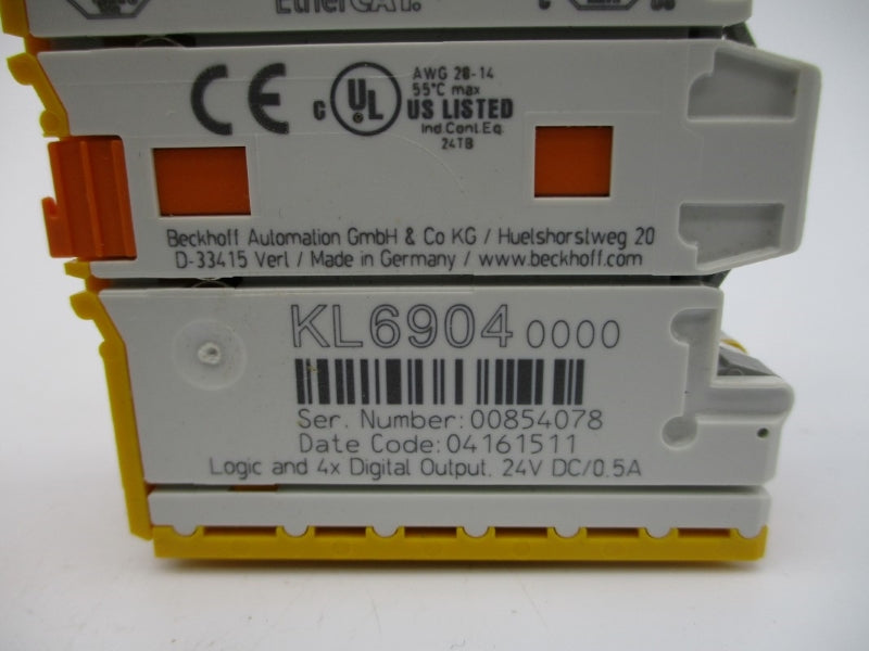 BECKHOFF KL6904 24VDC 0.5A NSMP