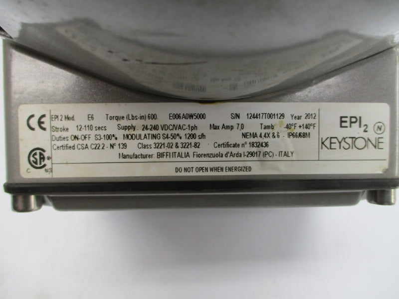KEYSTONE E006A0W500 24-240VAC/DC 7.0A 12-110S UNMP