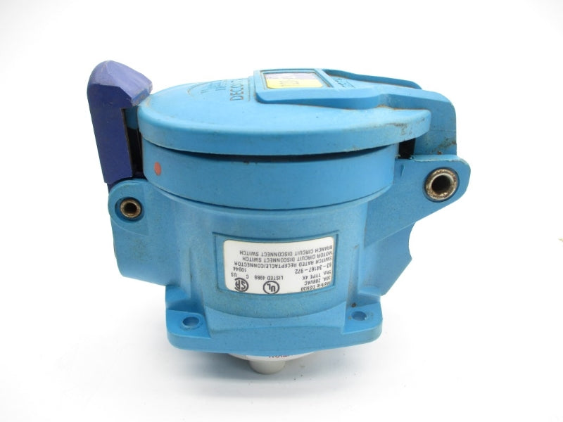 MELTRIC DSN30 63-34167-972 208VAC 30A UNMP
