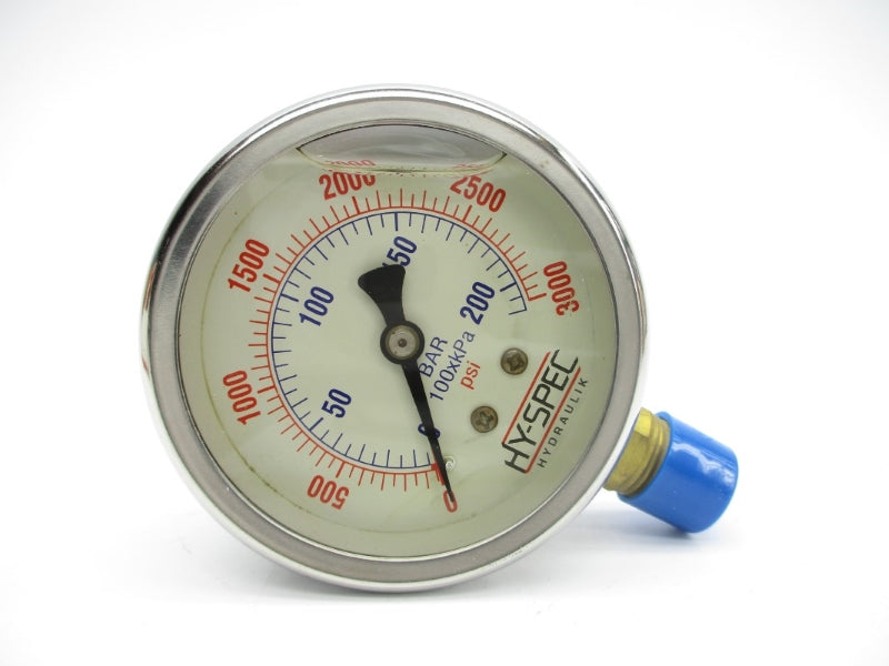 HY SPEC G22LXB3000PSI 0-3000PSI 1/4" NSMP