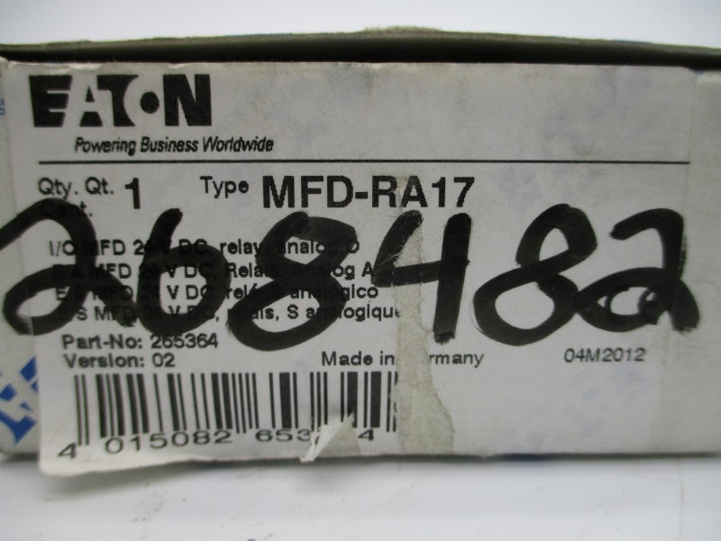EATON MFD-RA17 240VAC 10A NSMP