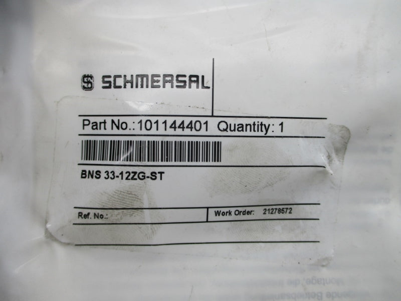 SCHMERSAL 101144401 BNS33-12ZG-ST 24VDC NSMP