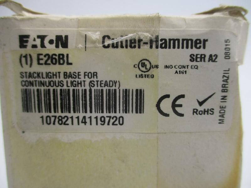 CUTLER HAMMER E26BL SER. A2 250V NSMP