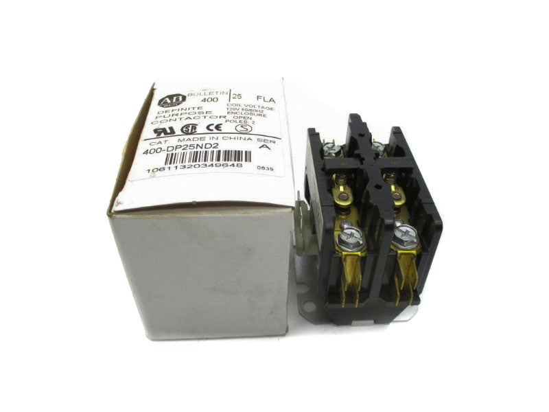 ALLEN BRADLEY 400-DP25ND2 SER. A 120VAC 25A (WH) NSMP