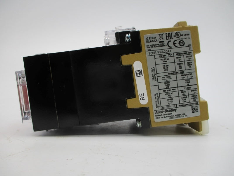 ALLEN BRADLEY 700S-PK620A1 SER. E 110/115-120V (WH) NSMP