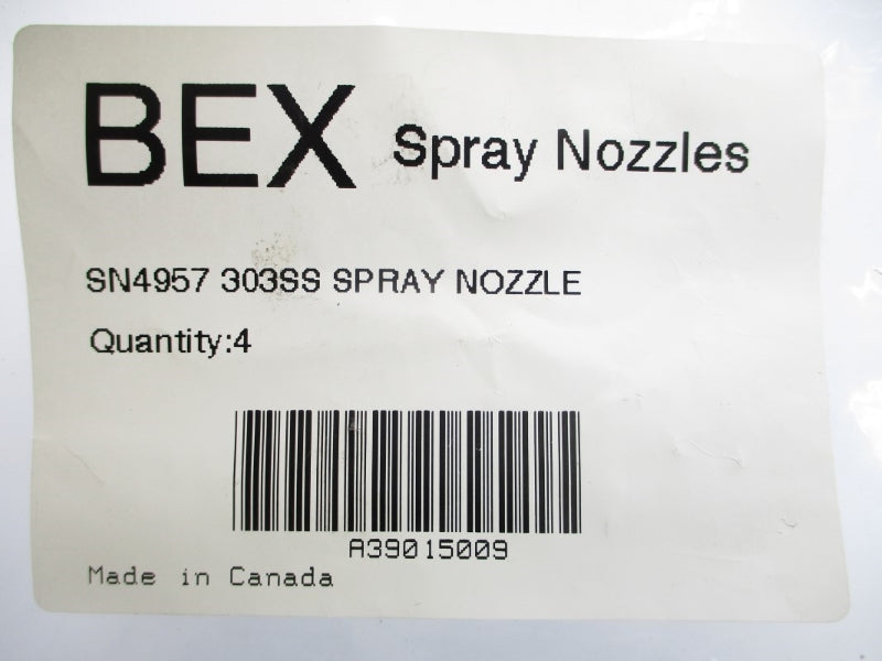 BEX SN4957 303SS (PKG OF 4) NSMP