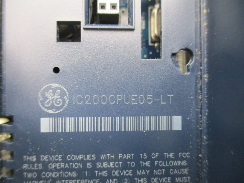GENERAL ELECTRIC IC200CPUE05-LT NSMP