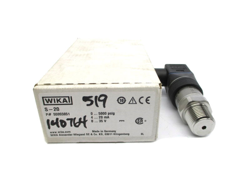 WIKA 55993851 8-35V 0-5000PSI NSMP