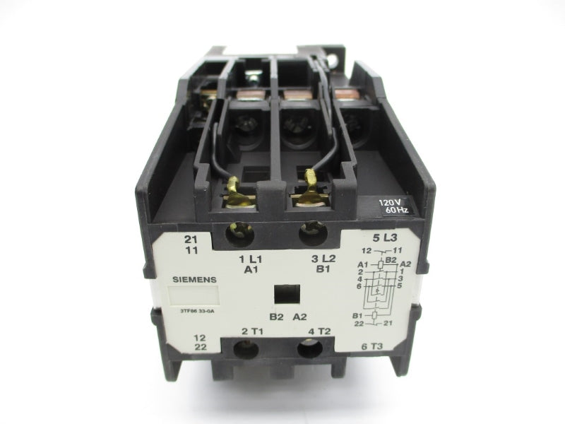 SIEMENS 3TF8633-0AK1 120VAC 45A NSMP