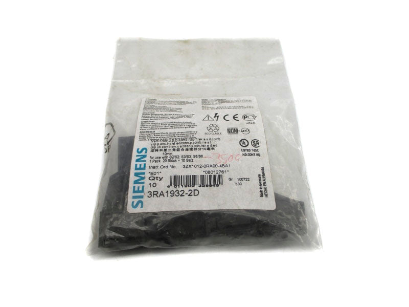 SIEMENS 3RA1932-2D (PKG OF 10) NSMP