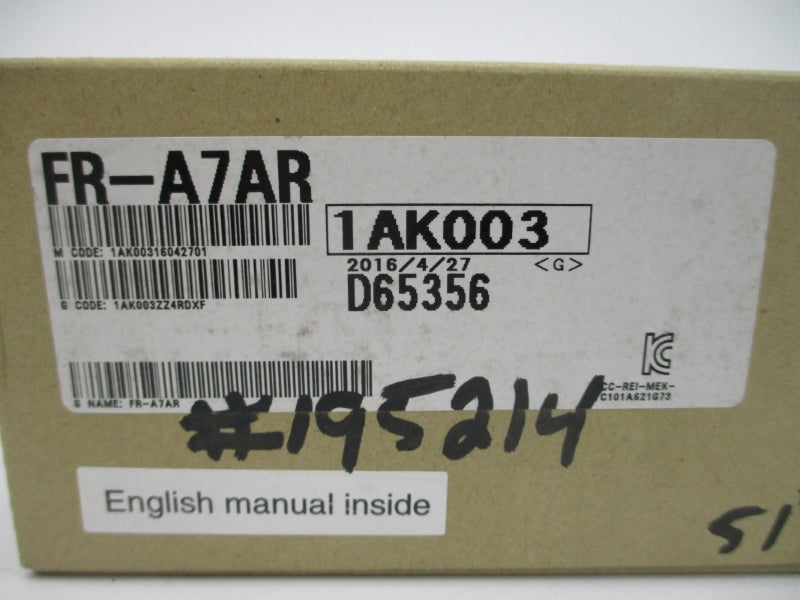 MITSUBISHI FR-A7AR NSMP