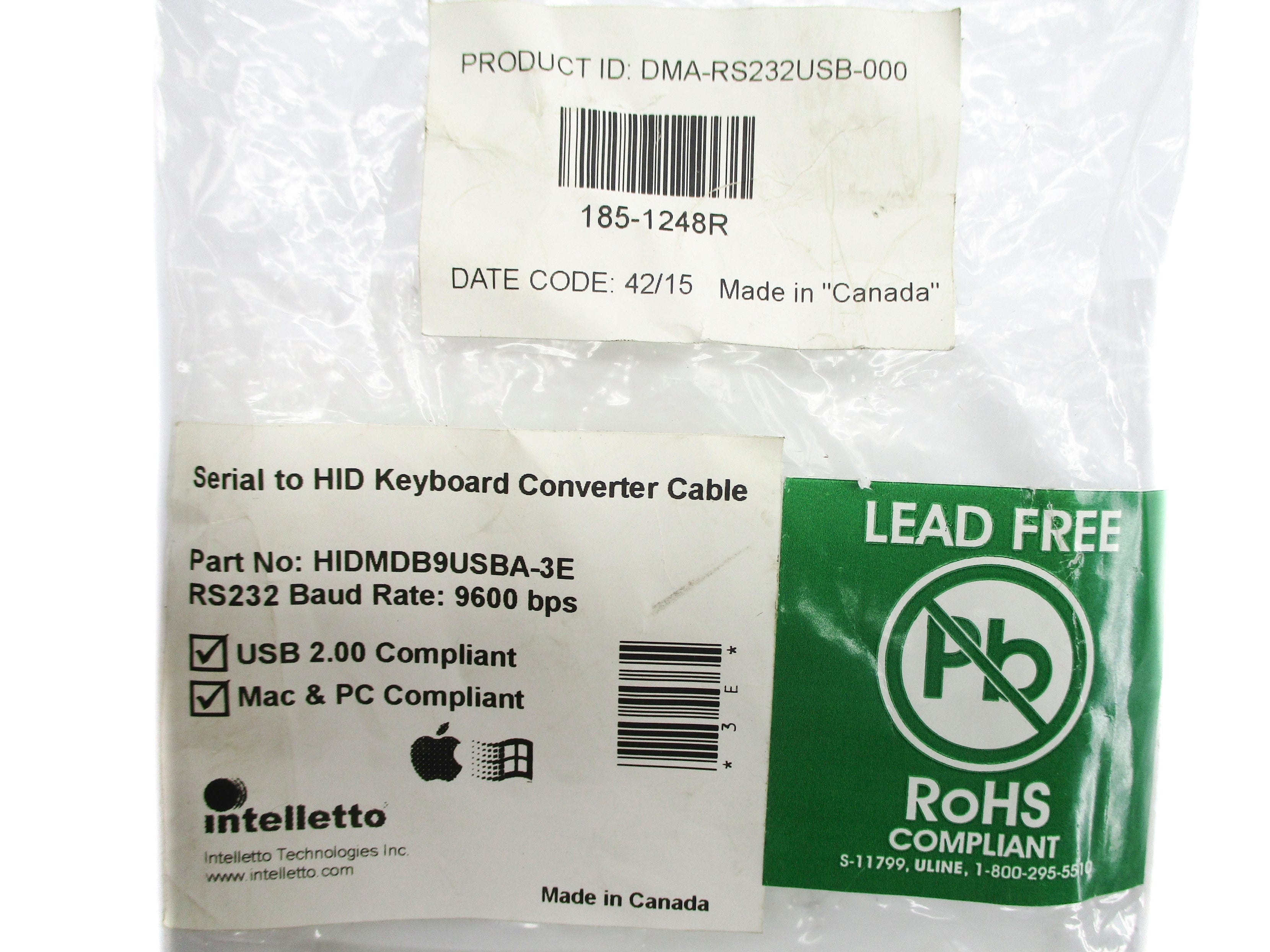 INTELLETTO HIDMDB9USBA-3E NSMP