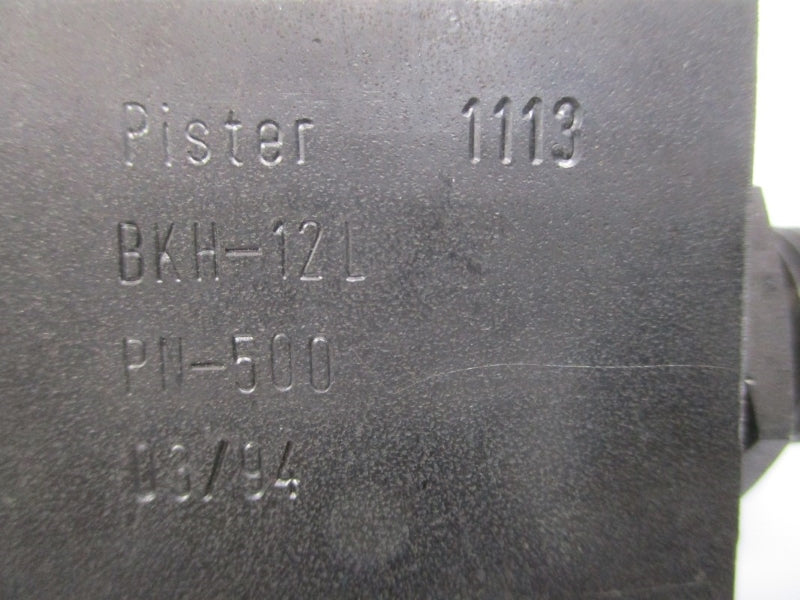 PISTER BKH-12L PN-500 1113 NSNP