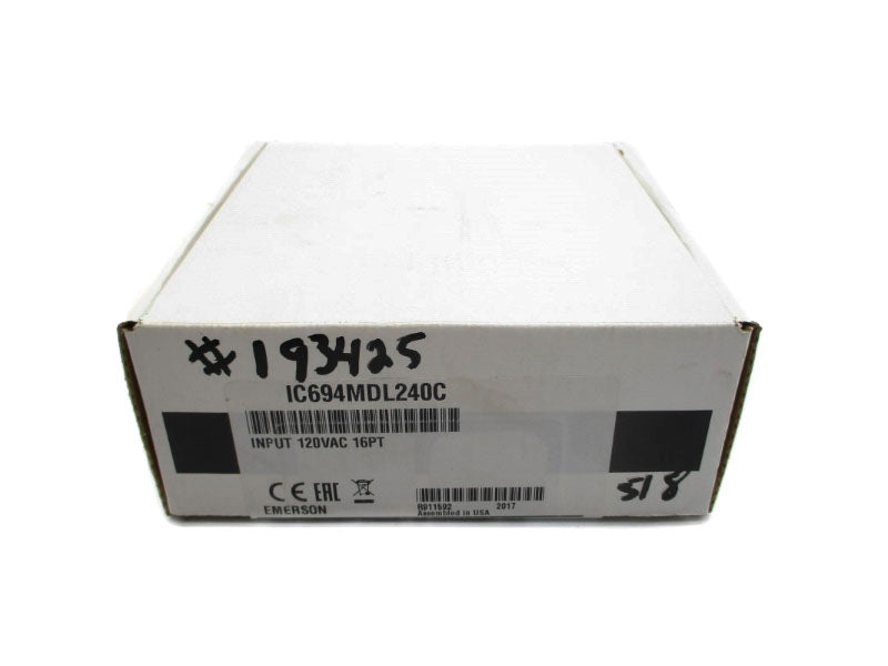 EMERSON IC694MDL240C 120VAC NSFS