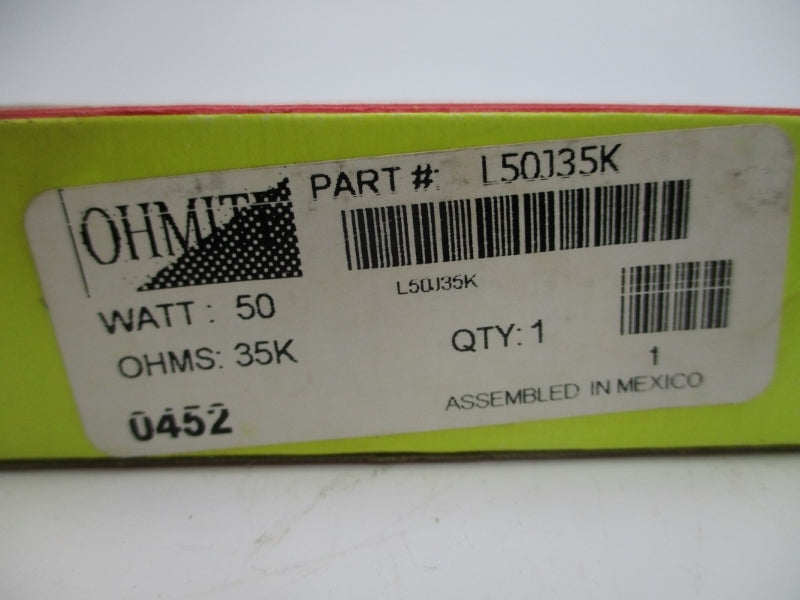 OHMITE L50J35K NSMP