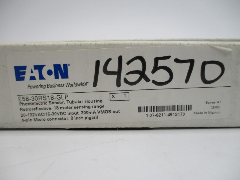 EATON E58-30RS18-GLP SER. A1 20-132VAC NSMP
