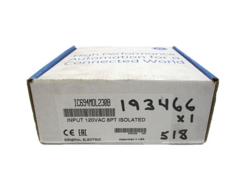 GENERAL ELECTRIC IC694MDL230B 120VAC NSFS