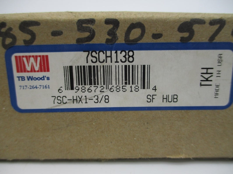 TB WOODS 7SCH138 7SC-HX1-3/8 NSFS